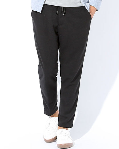 ストレッチカット地9分丈イージーアンクルパンツBiz