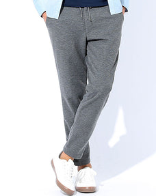 ストレッチカット地9分丈アンクルパンツ