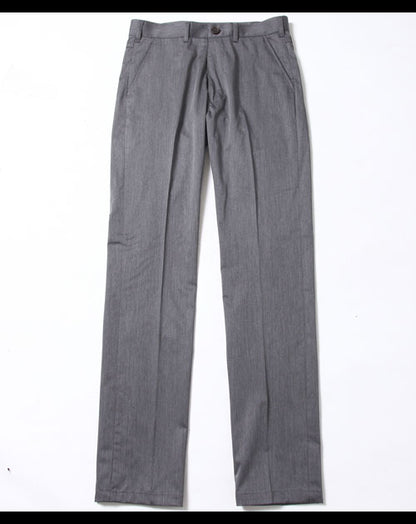 美シルエット無地ノータックスラックス 日本製 Designed by Bizfront in TOKYO