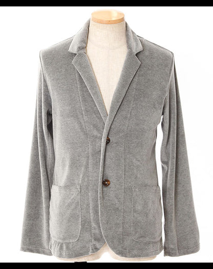 リッチテイストベロアテーラードジャケット Biz