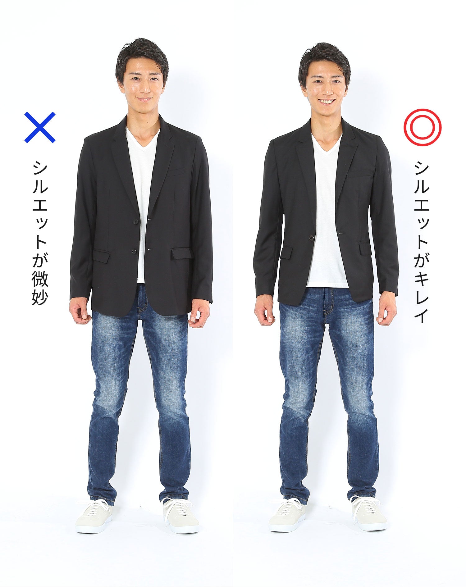 テーラードジャケット【38サイズ】日本製 タグ付き　かわいい綺麗め　オフィス