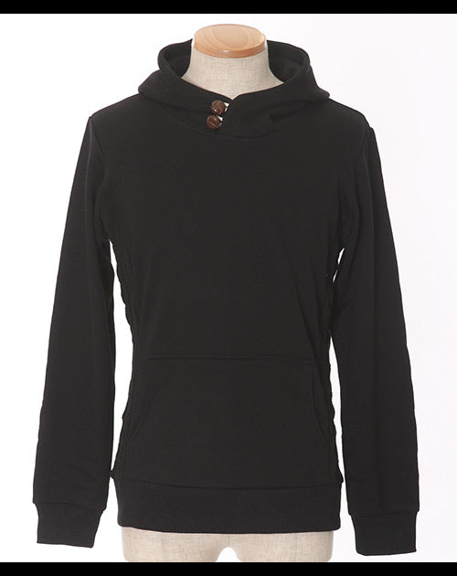 切り替えデザインプルパーカー