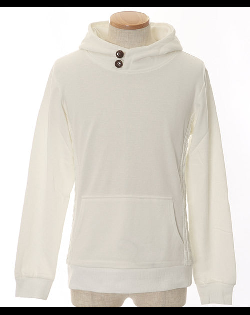 切り替えデザインプルパーカー