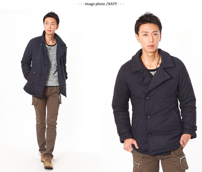 中綿入りＰコート