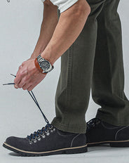 フェイクレザーマウンテンショートブーツ