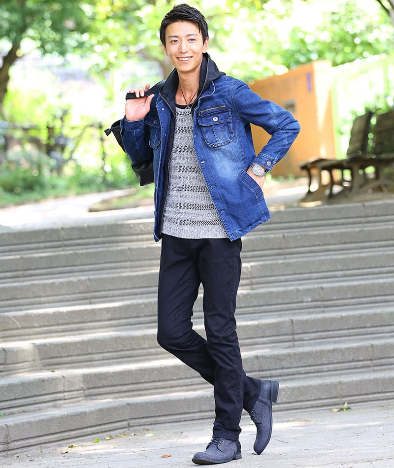 ツイード素材レザー切り替えサイドジップチャッカブーツ