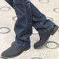 ブーツ メンズ サイドジップ ツイード ＰＵレザー ショート ローカット レースアップ カジュアル おすすめ かっこいい 人気 ブランド ファッション コーデ 40代 50代 切り替えデザイン 春 秋 冬 シューズ 靴 紳士靴