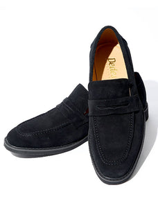 本革スエードコインローファー 日本製