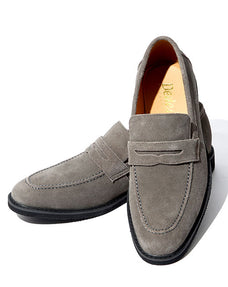 本革スエードコインローファー 日本製