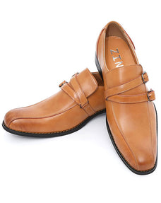 本牛革ダブルベルトデザインビジネスカジュアルシューズ 日本製