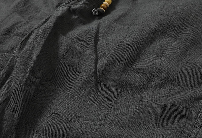 ブロックチェックデザインハーフパンツ