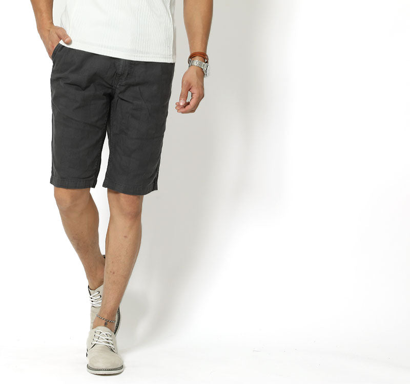 ブロックチェックデザインハーフパンツ