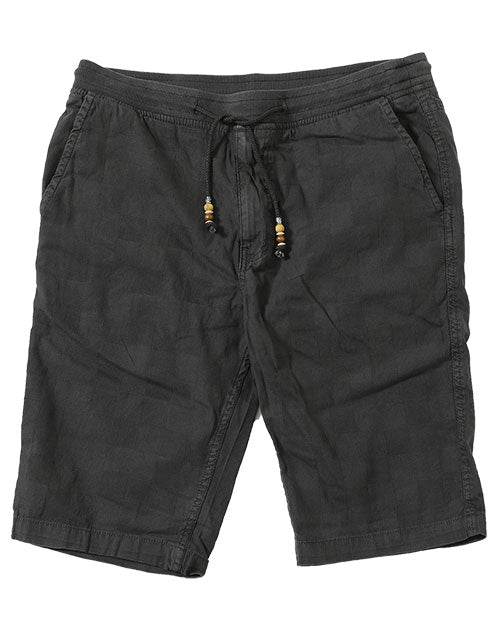 ブロックチェックデザインハーフパンツ