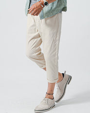 ストレッチイージーデニムクロップドパンツ