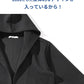 バイアスジャガード7分袖ボタンレスセミロングフーディガン