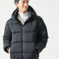 カットジャガード中綿ファイバーダウンジャケット