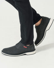 PUレザームラスエードローカットシューズ