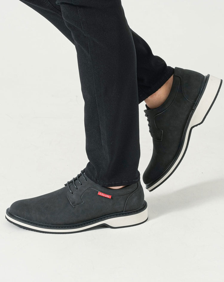 PUレザームラスエードローカットシューズ