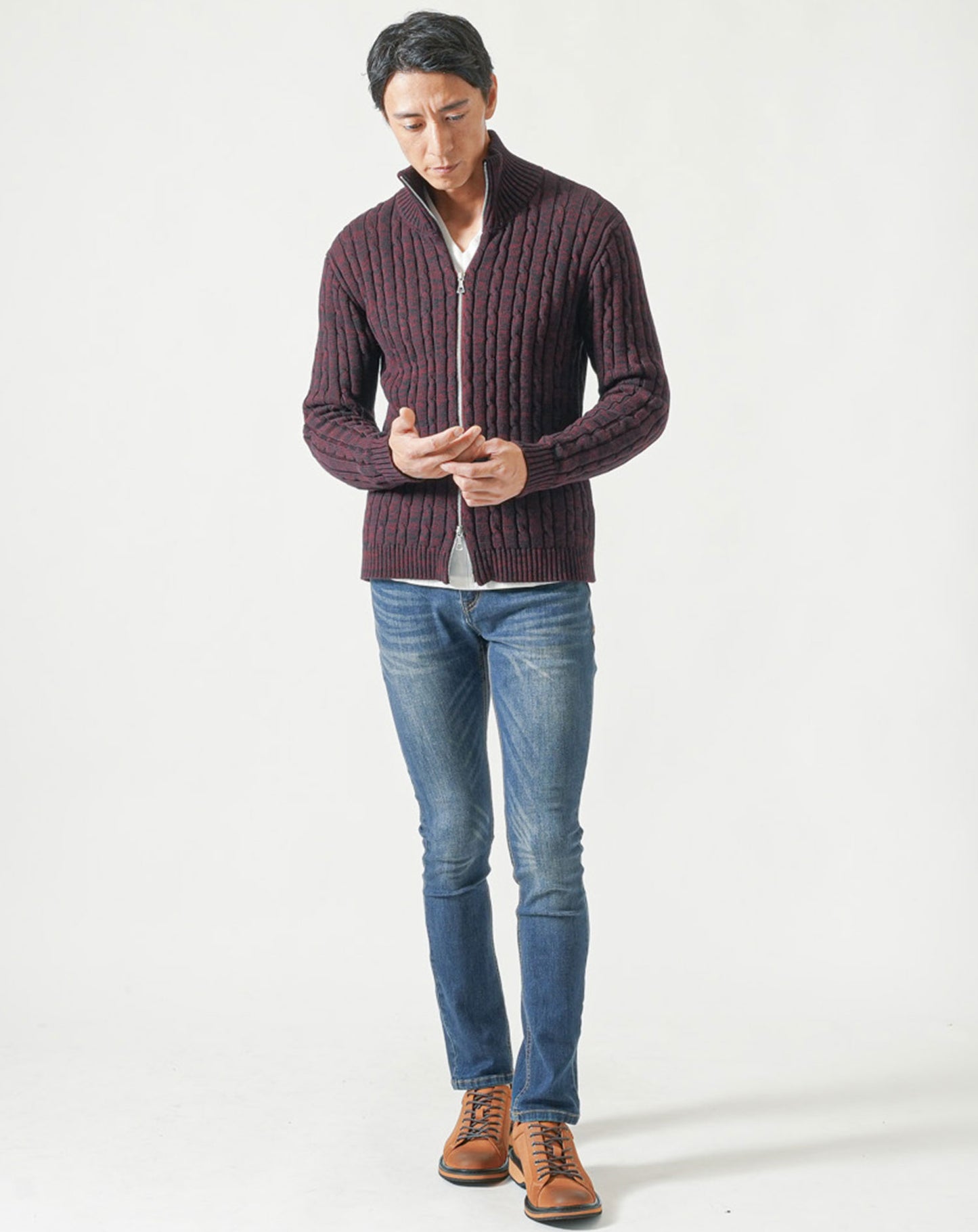 ムラスエードスニーカーブーツ