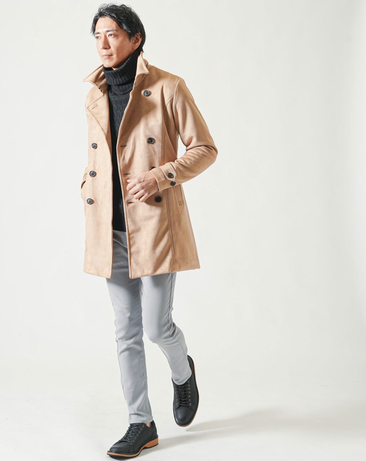 ムラスエードスニーカーブーツ