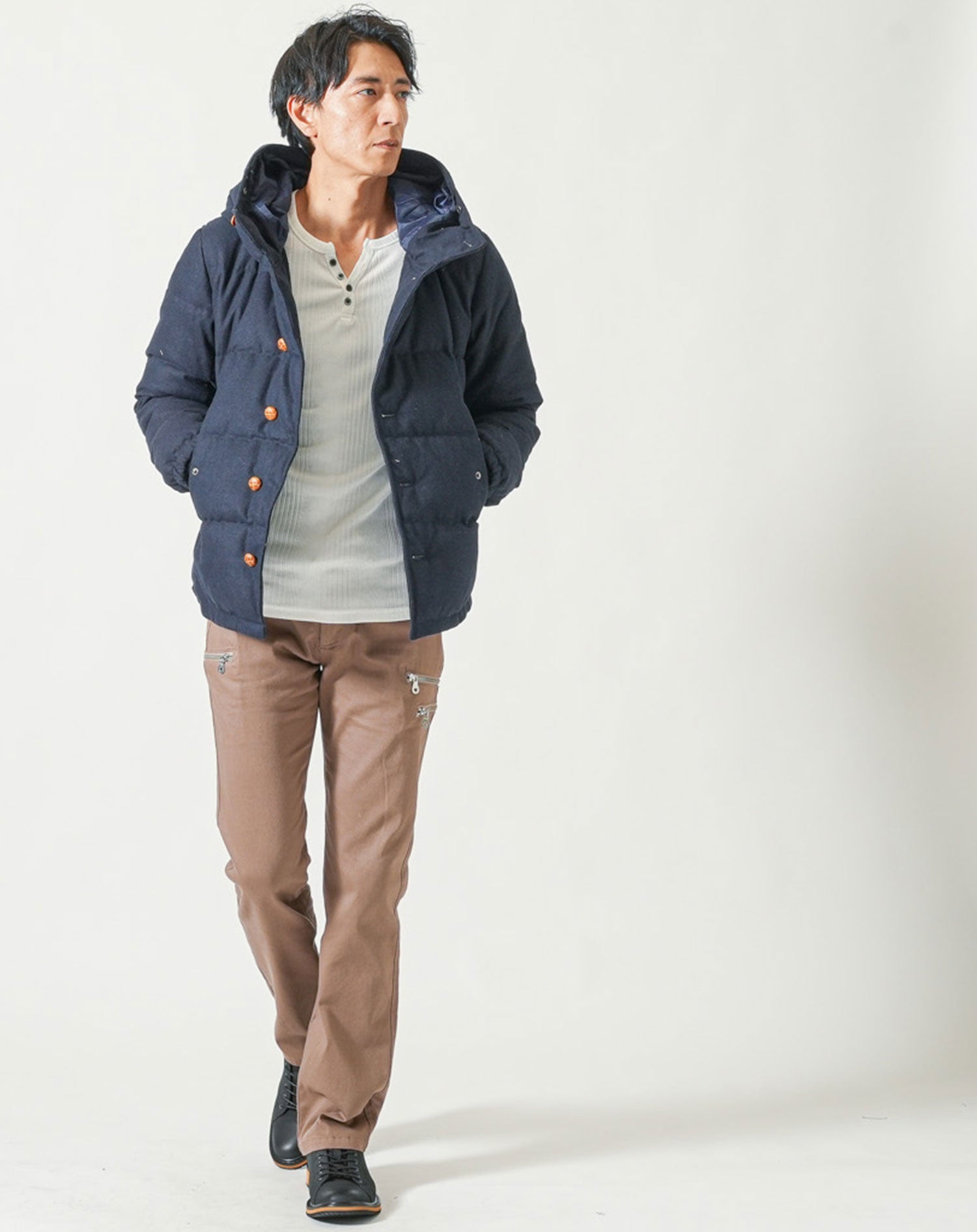 ムラスエードスニーカーブーツ