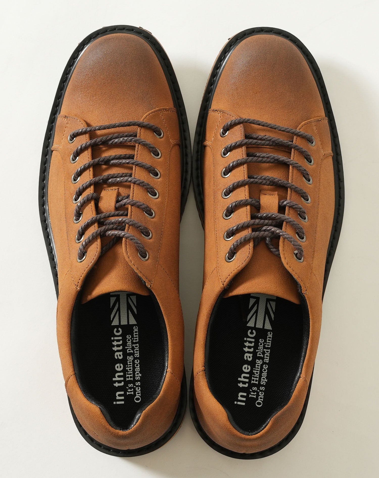 ムラスエードスニーカーブーツ