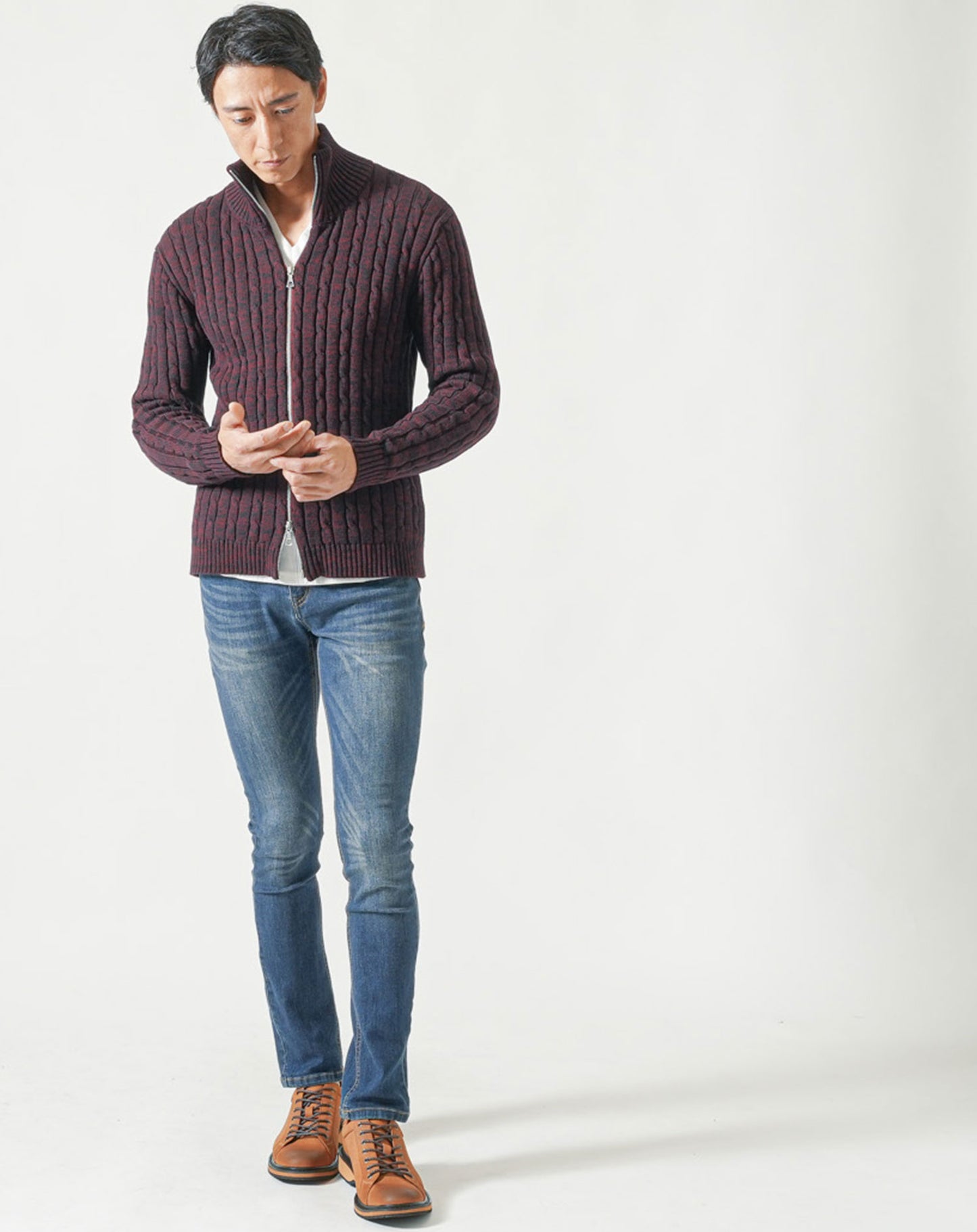 ムラスエードスニーカーブーツ