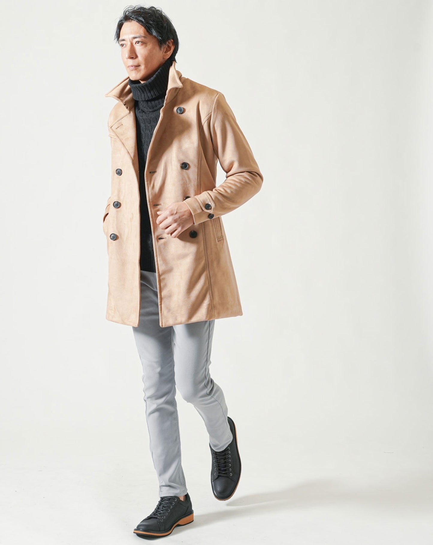 ムラスエードスニーカーブーツ