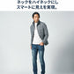 ストライプジャガードハイネック長袖Tシャツ