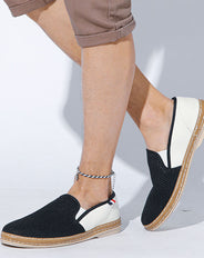 メッシュ素材スリッポンシューズ