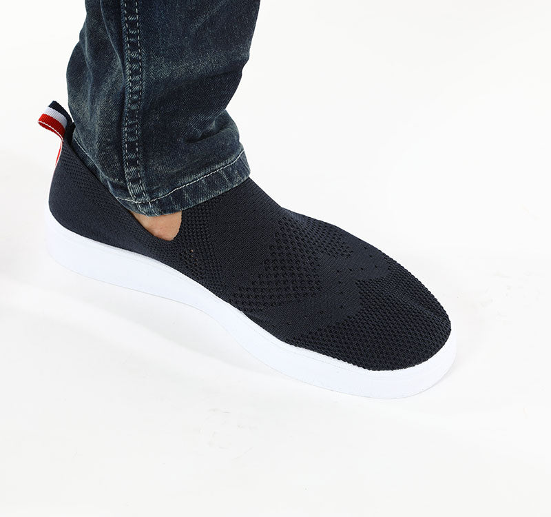 「セール商品」バッグトリコロールデザインスリッポンシューズ