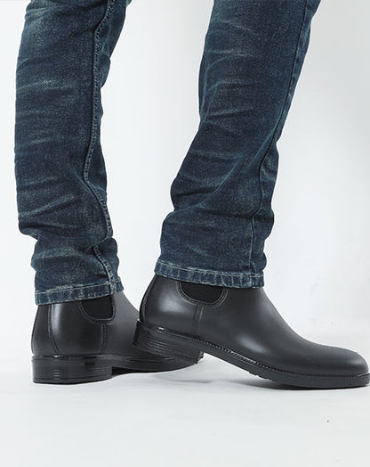 サイドゴアデザインレインブーツ