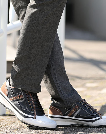 切り替えデザインスニーカーシューズ