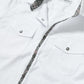 ダイヤ柄チェックデザイン長袖シャツ×半袖プリントＴシャツ　2点セット