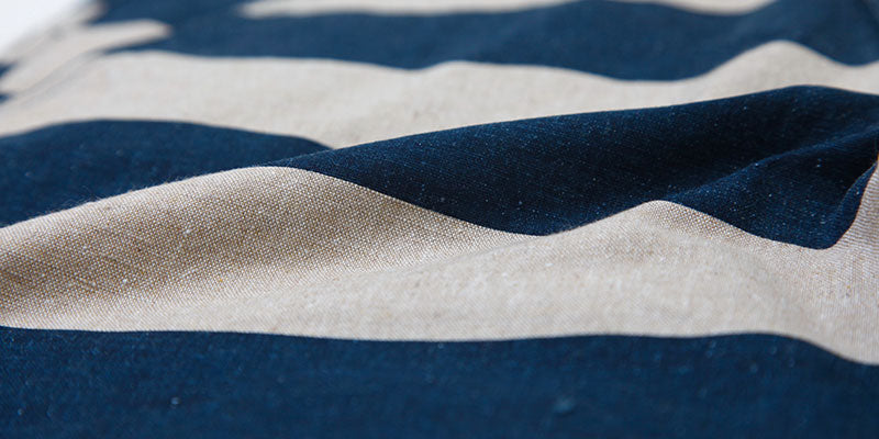 リサイクルコットンボーダーショートパンツ