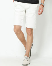 ツイル素材ストレッチハーフパンツ