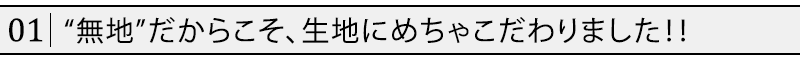 シャンブレーベア天竺長袖カットソー　日本製