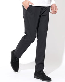 日本製 ストレッチゴムウエストリラックステーパードスラックス