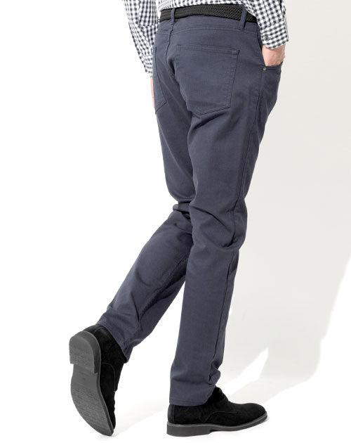 日本製 ドビーストレッチスリムパンツ Biz