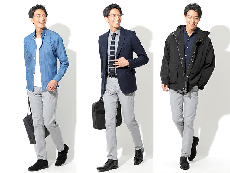 【毎日履きたくなるやみつき美シルエットストレッチパンツ】　カツラギストレッチグレースリムパンツ 日本製 Biz