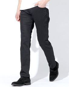 ストレッチ黒デニムパンツ 日本製