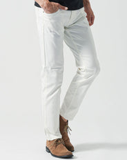 日本製カツラギスーパーストレッチスリムテーパードチノパンツ