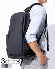 デュアルポケットビジネスリュック