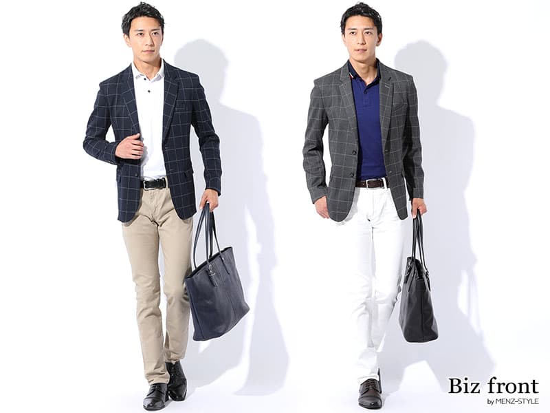 着こなしとコーデで変わるポロシャツ