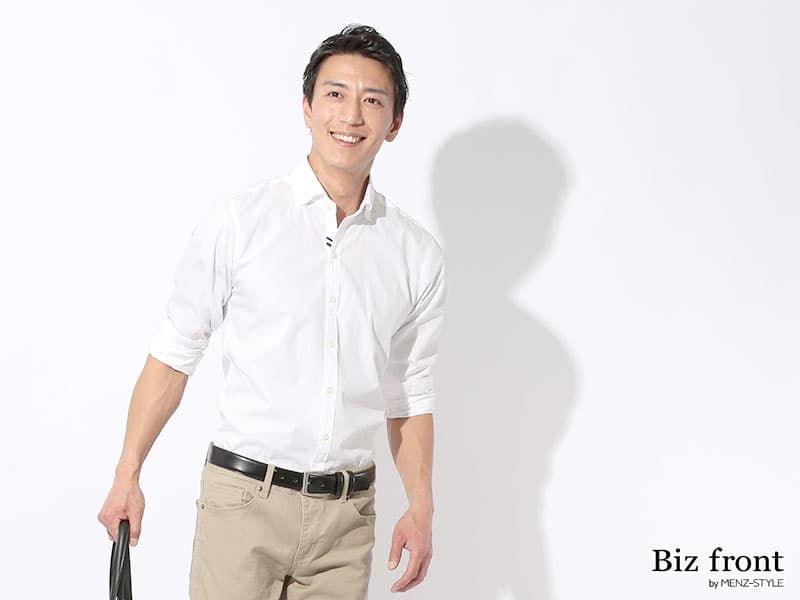 クールビズのシャツは長袖がおすすめ