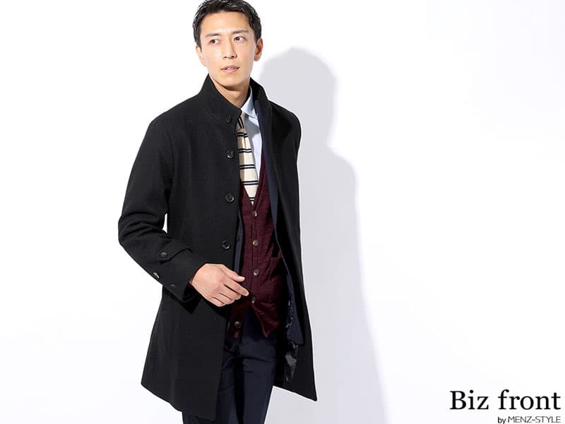 黒コートの着こなしポイント　スタイリッシュでも暗くなりすぎないコーデ選び