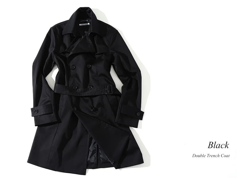 プレミアムダブルトレンチコート 日本製