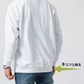 裏起毛スムースコットン長袖クルーネックTシャツ Biz