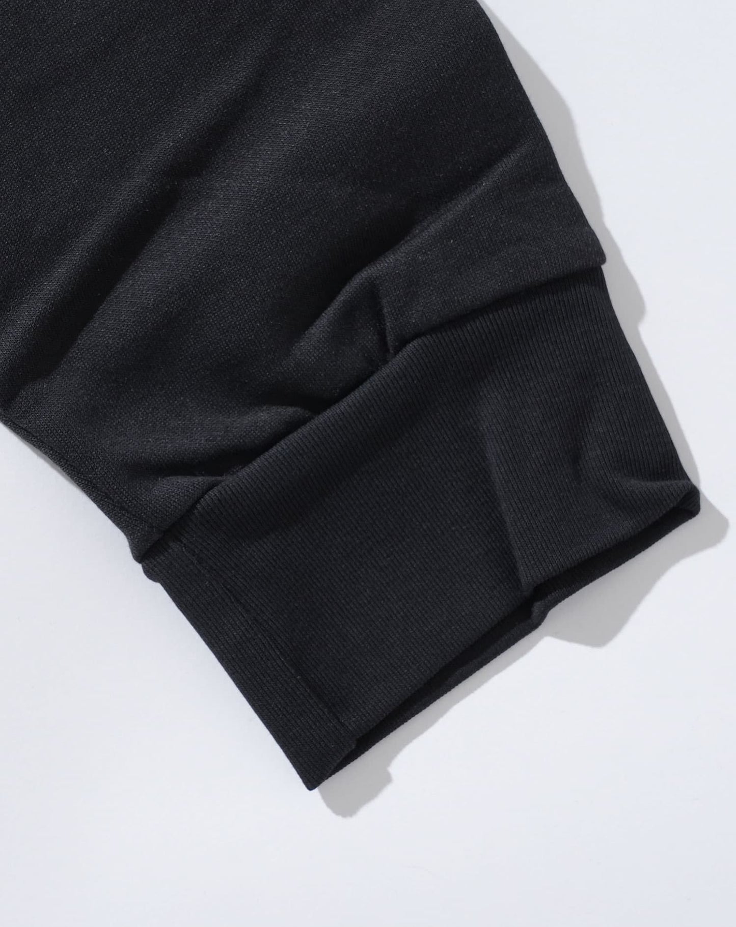 裏起毛スムースコットン長袖クルーネックTシャツ Biz