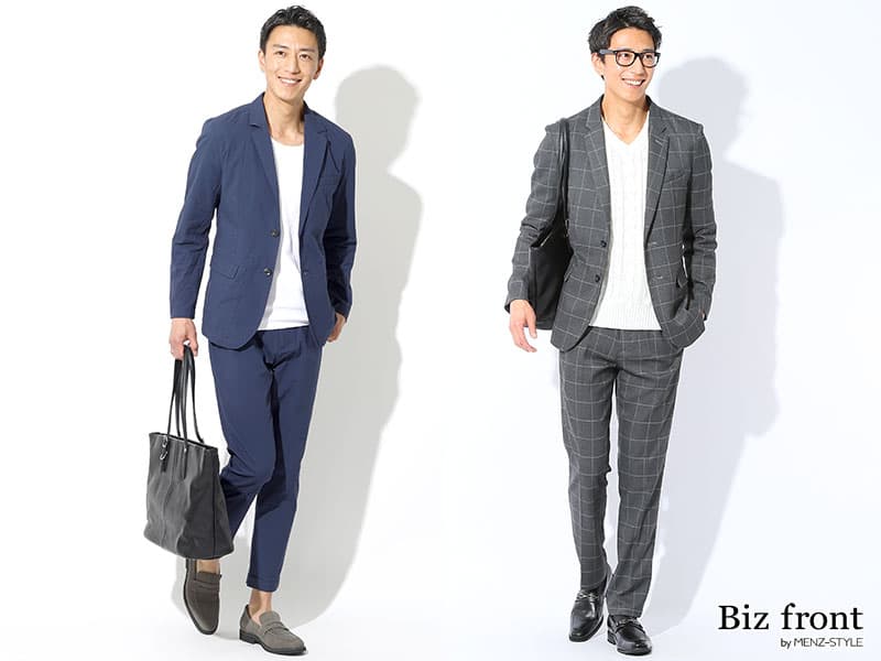 カジュアルスーツとセットアップの違い